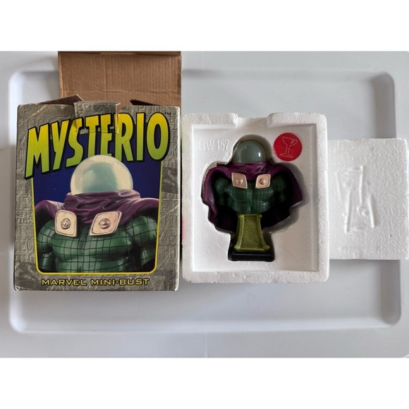 MYSTERIO Spider-Man Marvel Comics 2002 Bowen 5" Mini-Bust 2500/4000 - Picture 1 of 8